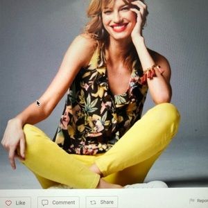 Cabi 3265 ruffle tank NWOT